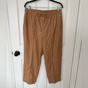 New Without Tags Calia Women’s Camel Faux Leather Pants - Size Large